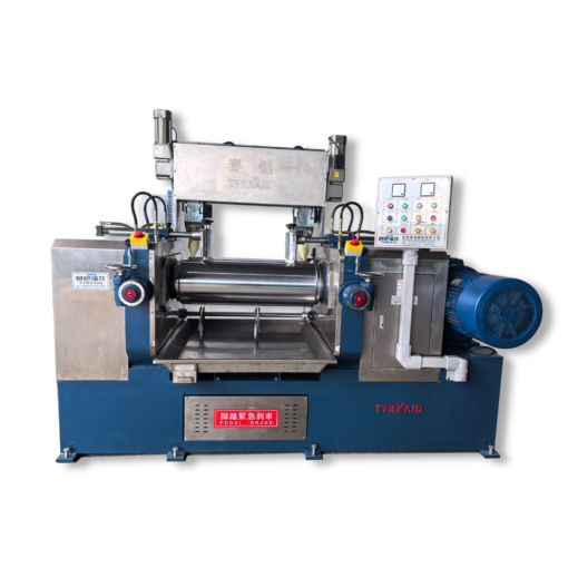 TK-K12 Silicone Open Mill with Automatic feeding machine